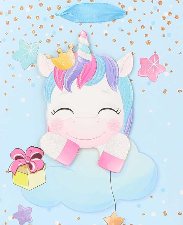 ds84412122_taska_detska_darkova_jednorozec_20x24cm_trpytiva_papirova_3d_4_druhy_1