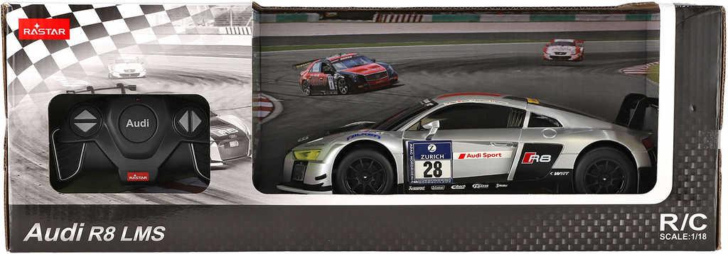 RC Auto Audi R8 LMS sportovní 28cm na vysílačku 27MHz na baterie 1:18