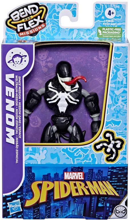 HASBRO Bend and Flex Figurka akční Spiderman ohebné končetiny 3 druhy