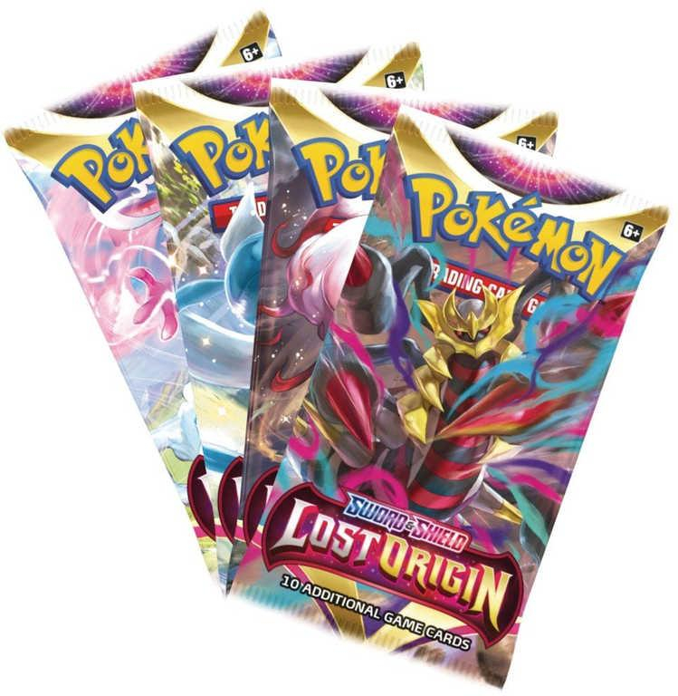 ADC Hra Pokémon TCG SWSH11 Lost Origin booster set 10 karet v sáčku