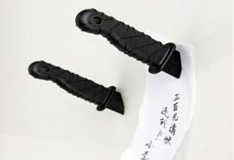 Magnetické Ninja nože - černá