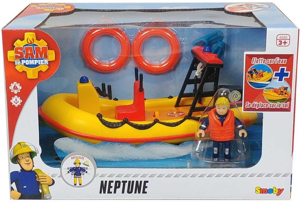 SIMBA Člun záchranářský Neptun + figurka Penny s doplňky Požárník Sam