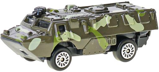 Auto transportér vojenský kovový 25cm set se 2 tanky a doplňky volný chod