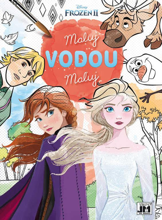 JIRI MODELS Maluj vodou Frozen 2 (Ledové Království) omalovánky