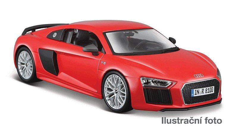 Maisto - Audi R8 V10 Plus, červená, 1:24