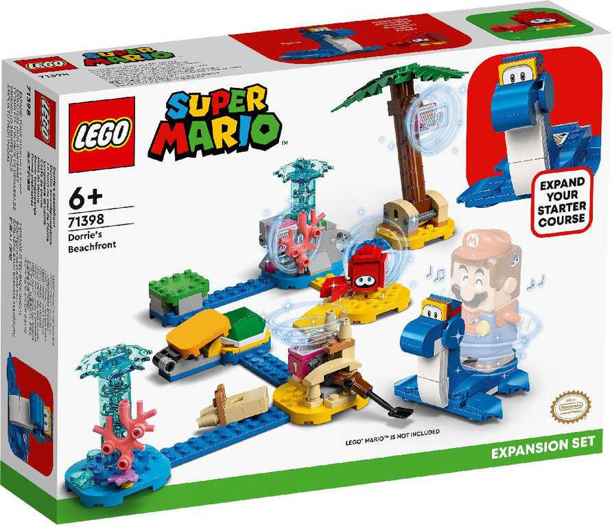 LEGO SUPER MARIO Na pláži u Dorrie (rozšíření) 71398 STAVEBNICE