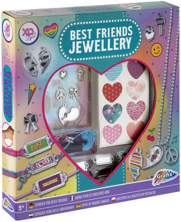 GRAFIX Výroba šperků Best friend forever kreativní set dětská bižuterie