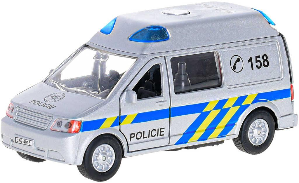 Auto záchranné složky CZ zpětný chod 14cm na baterie Světlo Zvuk 4 druhy kov