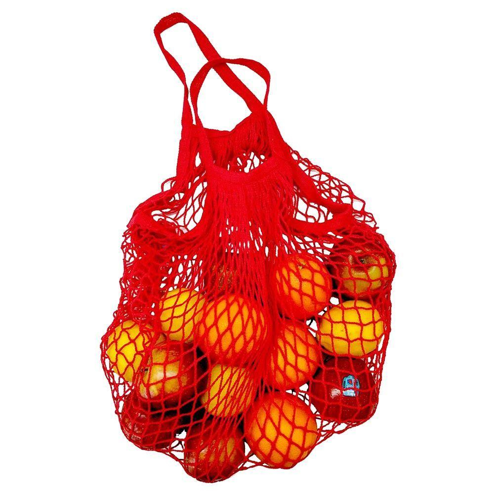 Retro síťovka - červená