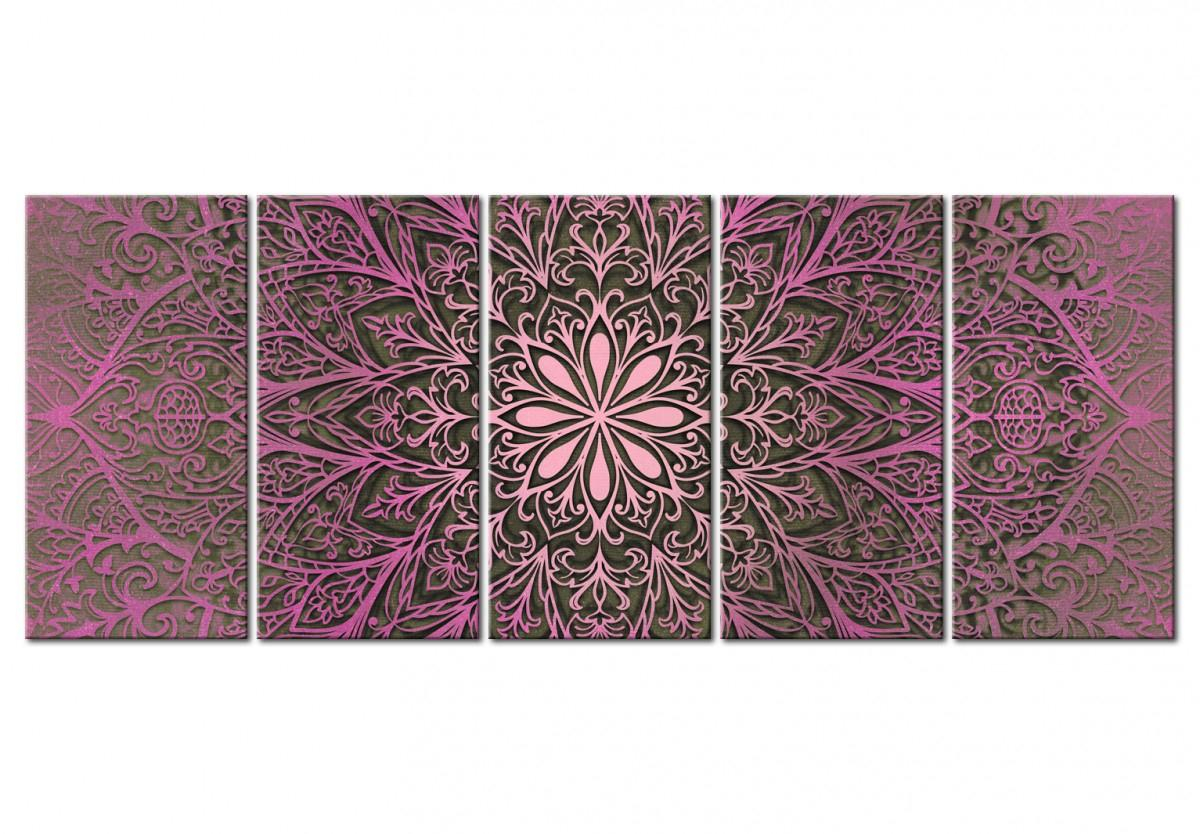 ds27549219_moderni_obrazy_na_zed_ruzova_mandala_150x60_cm_3