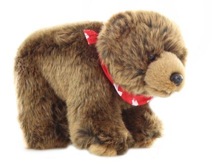 Plyš Medvěd hnědý 20 cm