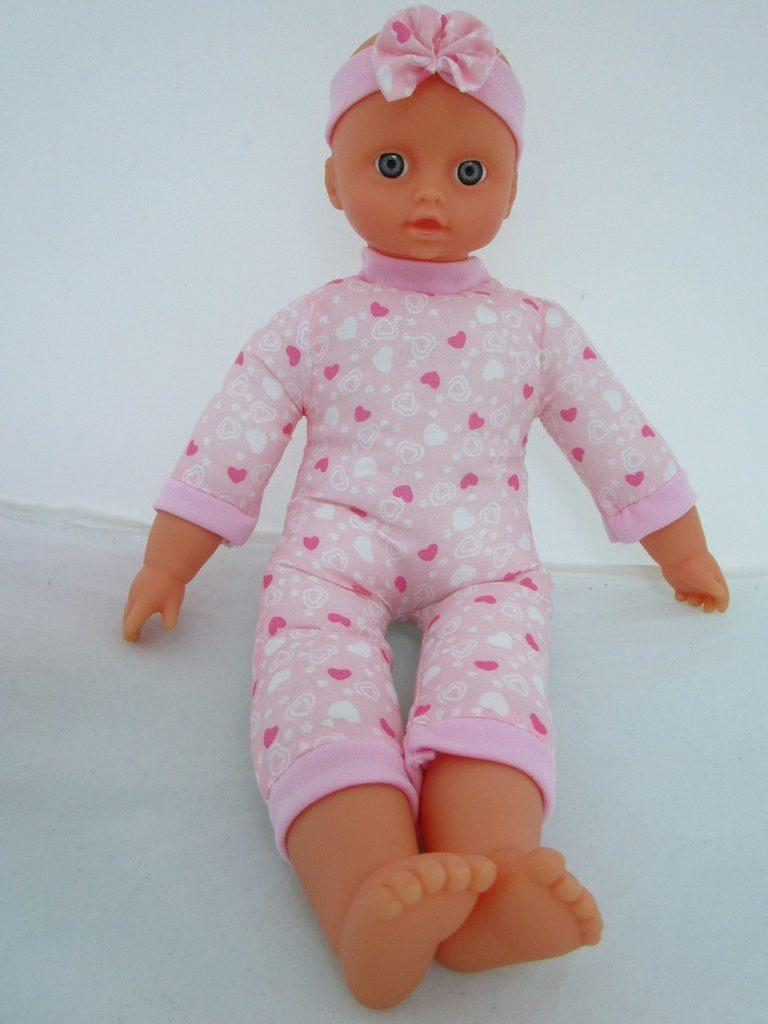 Miminko Bambolina Amore 28 cm s měkkým tělíčkem a zvuky