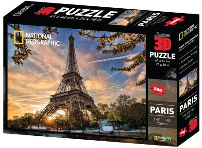 3D Puzzle Paříž 500 dílků