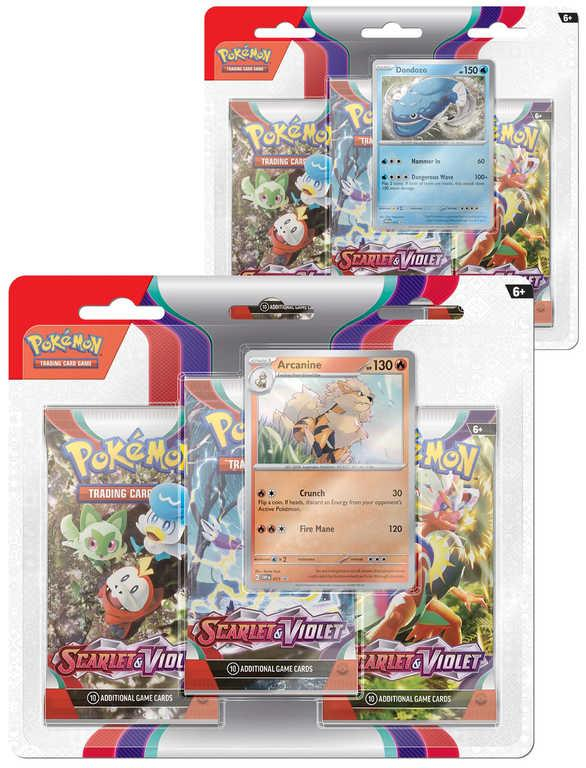 ADC Hra Pokémon TCG SV01 Scarlet & Violet 3 pack blister booster