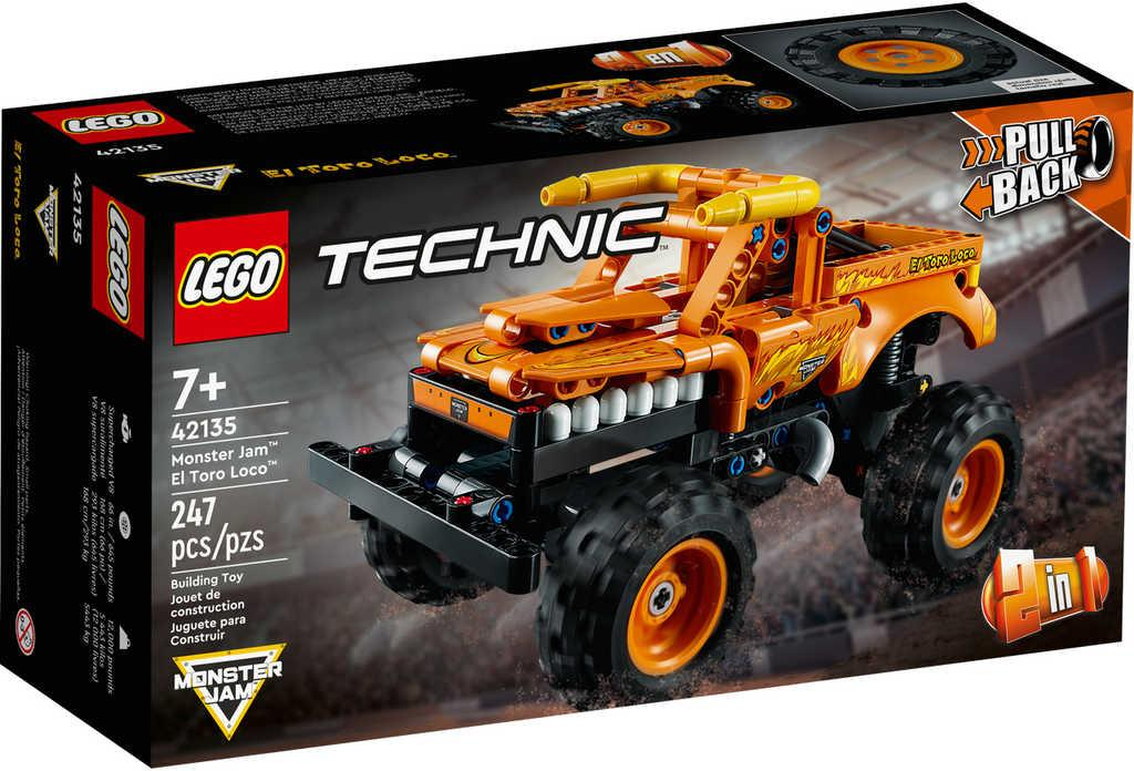 LEGO TECHNIC Auto Monster Jam El Toro Loco 2v1 42135 STAVEBNICE