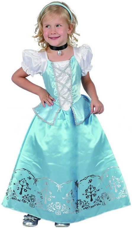 KARNEVAL Šaty Princezna vel. XS (92-104 cm) 3-4 let KOSTÝM