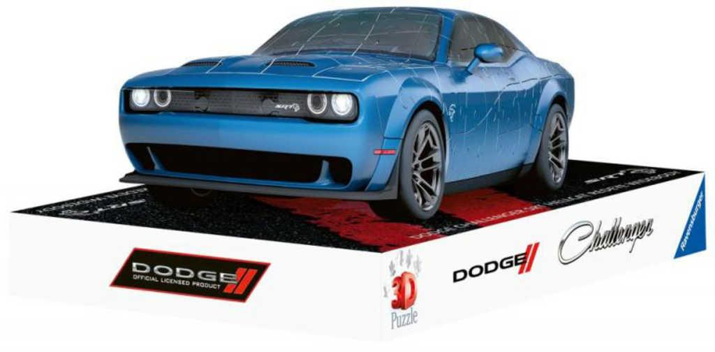 RAVENSBURGER Puzzle 3D Auto Dodge Challenger SRT Hellcat Widebody 108 dílků
