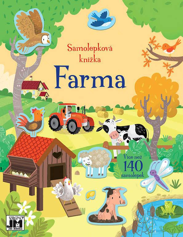 JIRI MODELS Samolepková knížka 140+ Farma