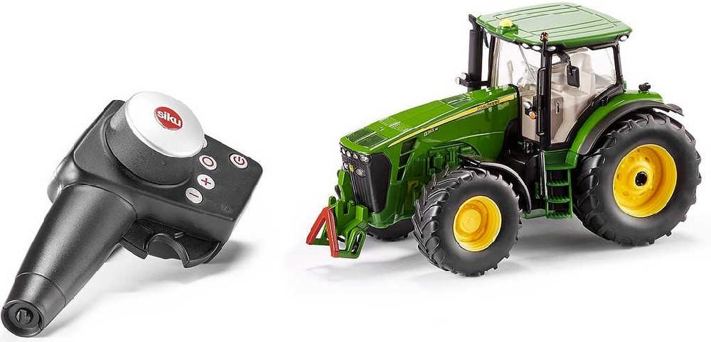 SIKU RC Model Traktor John Deere 8345R 2,4GHz na vysílačku 1:32 na baterie kov Světlo