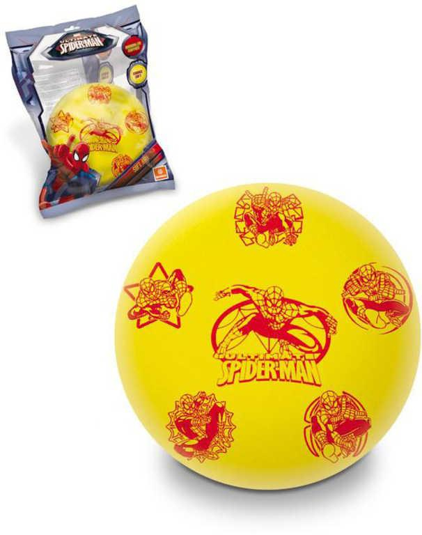 SEDCO Míč soft pěnový Mondo Spiderman 20cm lehký balon žlutý v sáčku