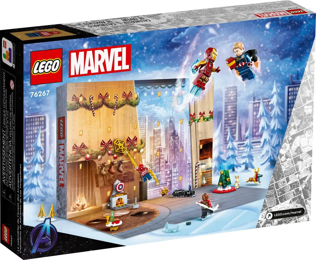 LEGO MARVEL Avengers adventní kalendář 2023 rozkládací s herní plochou 76267 5702017419848