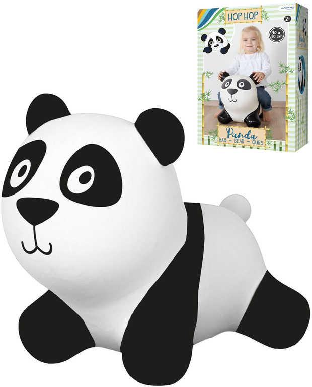 JOHN Baby hopsadlo nafukovací Panda 50x40cm skákací zvířátko pro děti