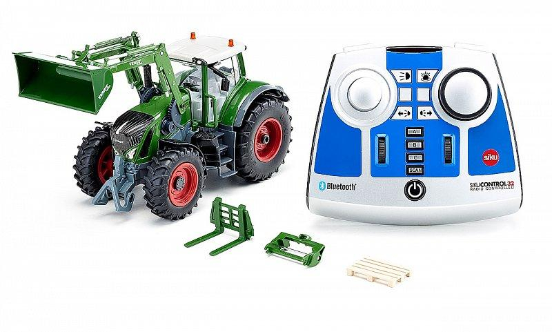 SIKU Control - Bluetooth, Fendt 933 s předním nakladačem a ovladačem