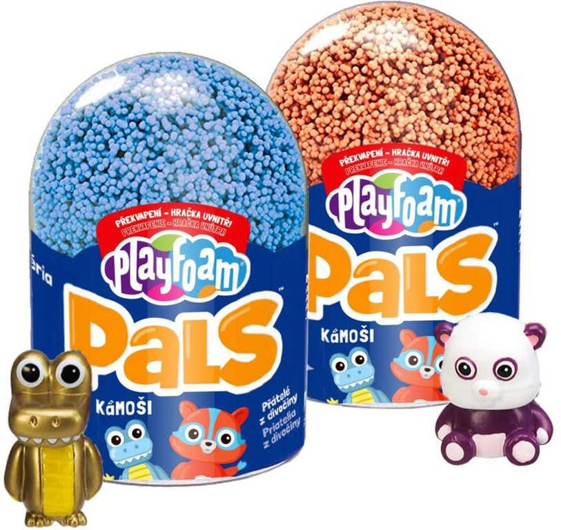 PlayFoam Pals pěnová kuličková modelína + divoké zvířátko 6 druhů