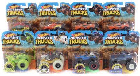 Hot Wheels Monster trucks kaskadérské kousky FYJ44 TV