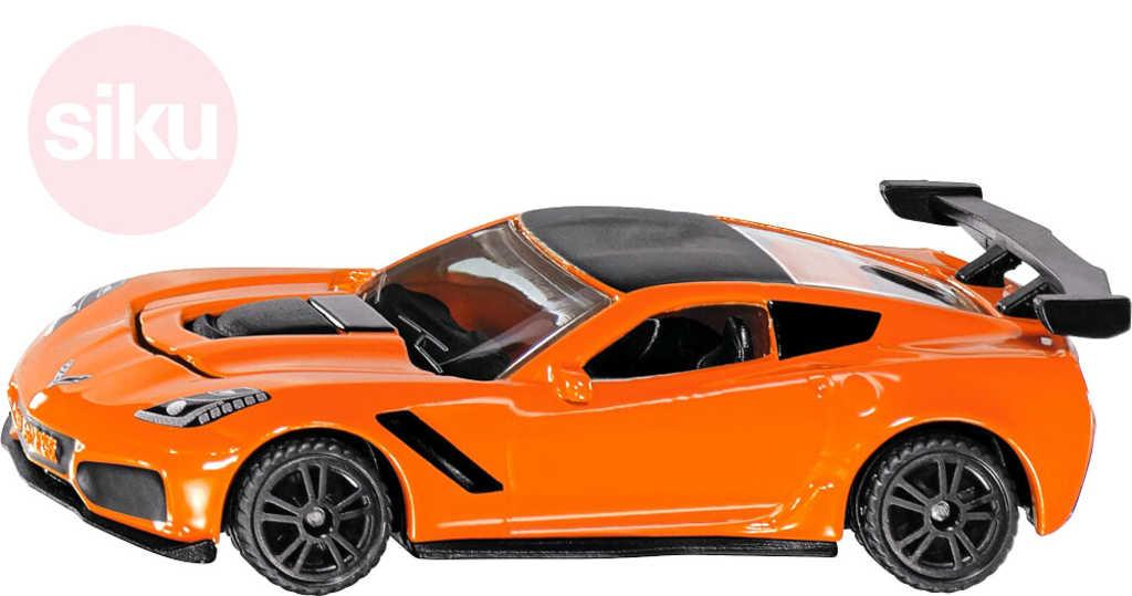 ds42745574_siku_auto_oranzove_sportovni_chevrolet_corvette_zr1_kovovy_model_blister_1534_2