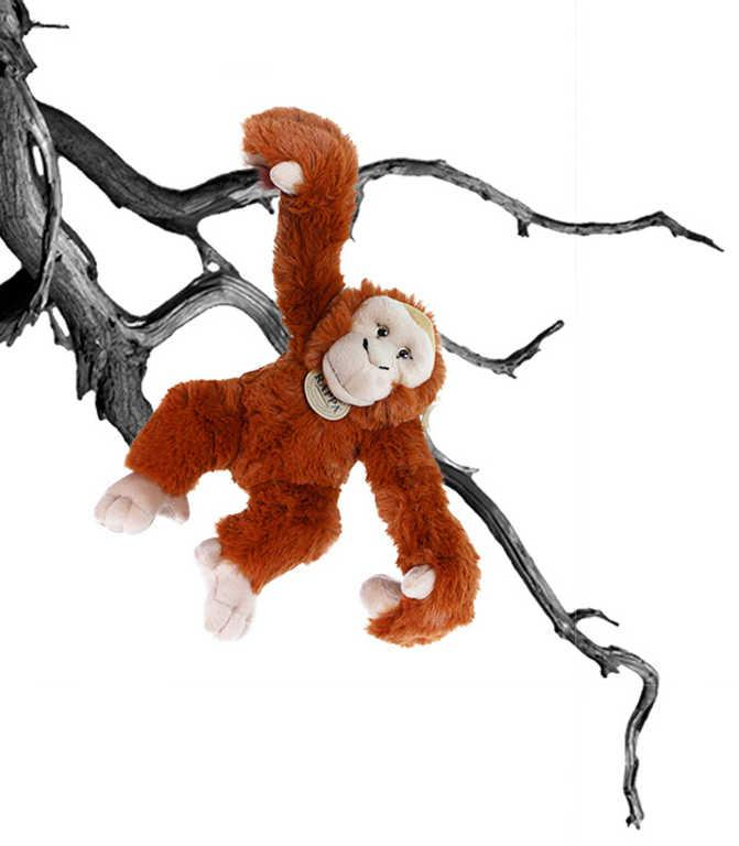 PLYŠ Orangutan závěsný 20cm dlouhé ruce Eco-Friendly *PLYŠOVÉ HRAČKY*