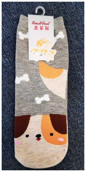 Ponožky s motivem zvířátek - Pejsek - vzor 1