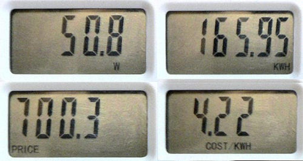Elektroměr zásuvkový měřič spotřeby s pamětí PM5 - digitální wattmetr do zásuvky zálohování