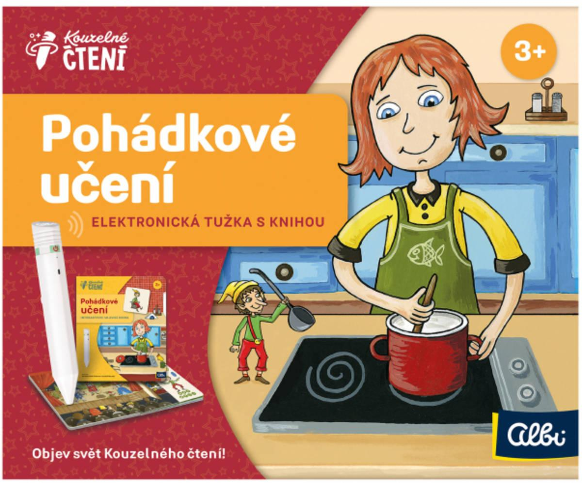 ALBI Kouzelné čtení elektronická tužka + kniha Pohádkové učení na baterie Zvuk