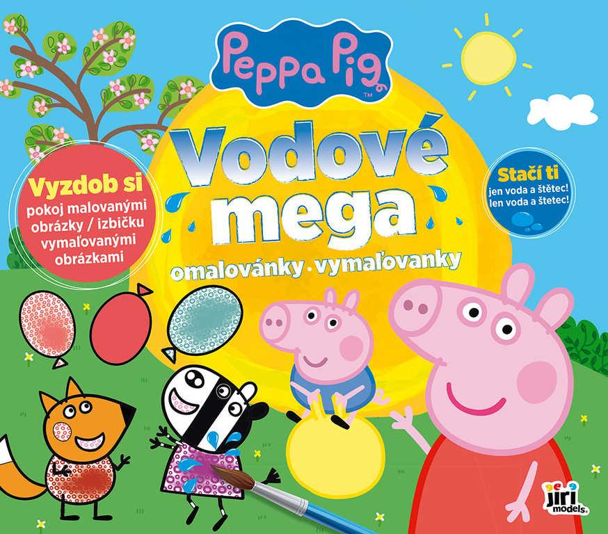 JIRI MODELS Mega omalovánky vodové Peppa Pig