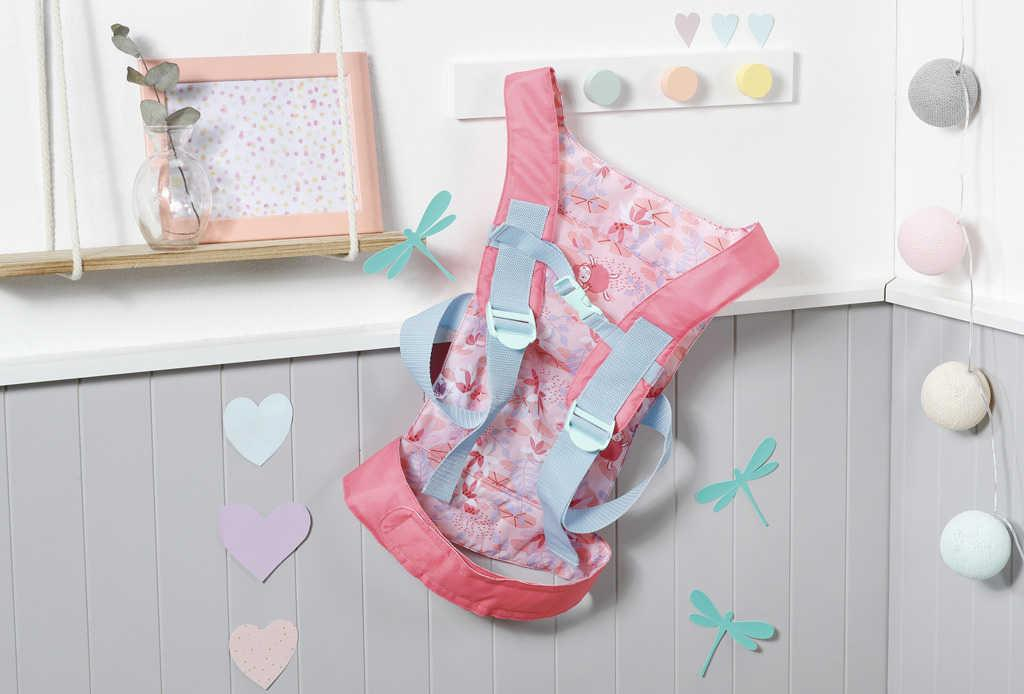 ZAPF BABY ANNABELL Klokanka nosítko textilní pro panenku miminko
