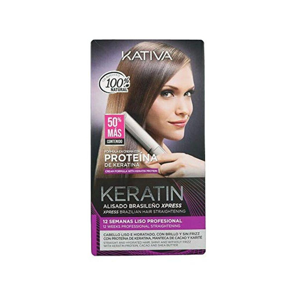 Popron.cz Posilující kúra na vlasy Kativa Keratin Brasilian (3 pcs)