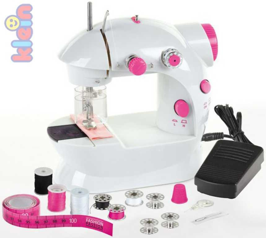 KLEIN Stroj šicí dětský funkční set s cívkami jehlou a doplňky