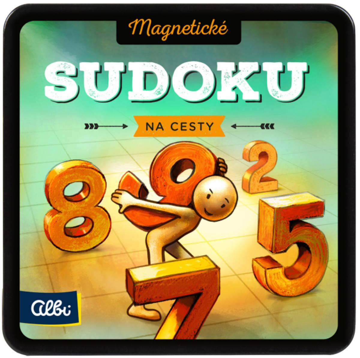 ALBI HRA Sudoku magnetické na cesty *SPOLEČENSKÉ HRY*