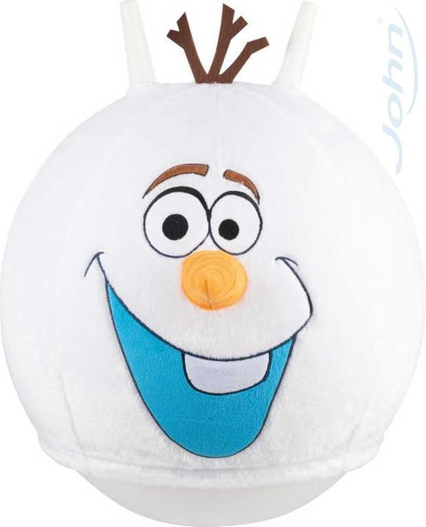 JOHN Hopsadlo Frozen Olaf 45cm míč skákací s textilním potahem Ledové Království