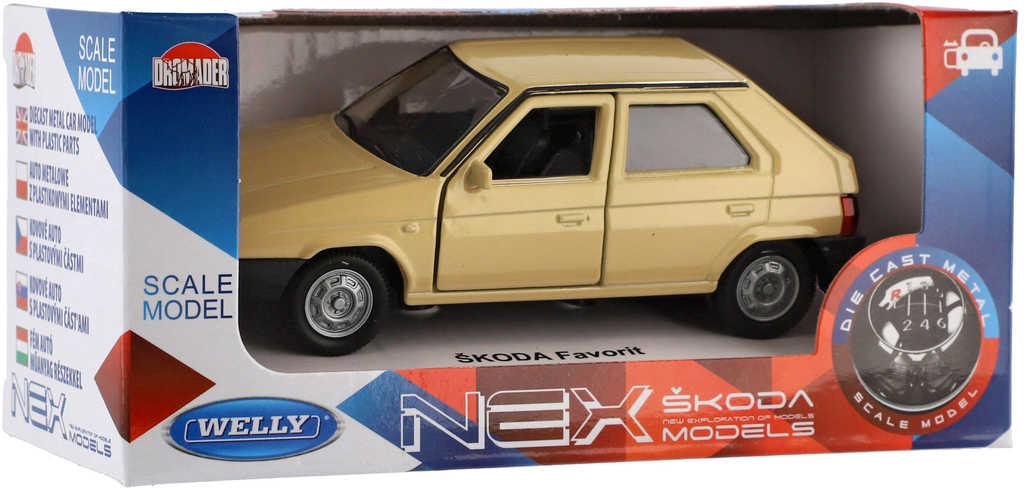 ds55230492_welly_auto_model_skoda_favorit_kov_11cm_volny_chod_1_34_ruzne_barvy_1