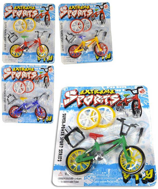 Fingerbike mini kolo prstové na šroubování set s nástrojem a doplňky na kartě