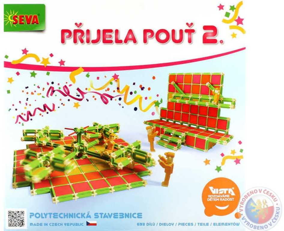 SEVA Přijela pouť 2 polytechnická STAVEBNICE 693 dílků