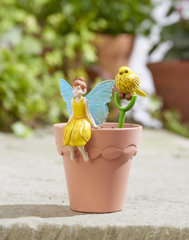 My Fair Garden mini květináček Joy set 2 figurky se semínky a doplňky plast
