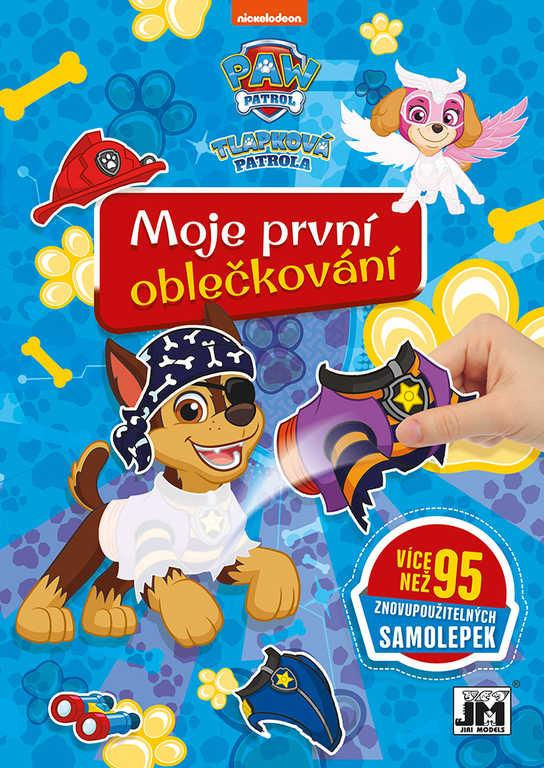 JIRI MODELS Moje první oblečkování Tlapková Patrola 120+ samolepek