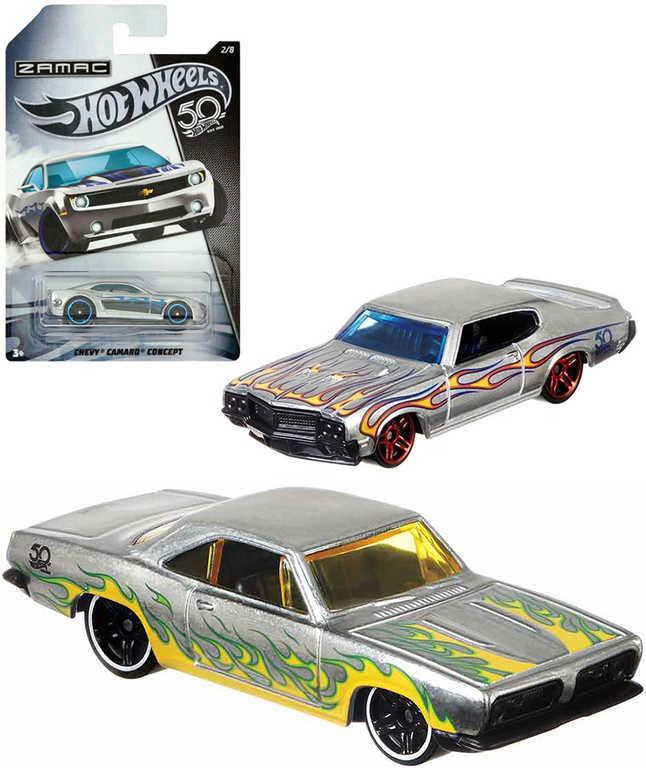 MATTEL HOT WHEELS Auto angličák 50. výročí Zamac Flames různé druhy kov