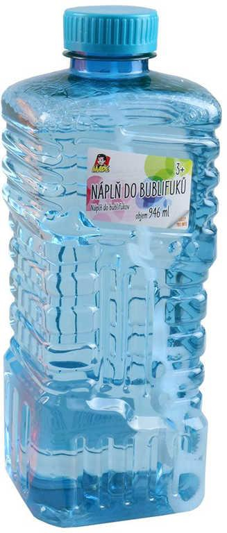 Náplň náhradní do bublifuku 1 litr 4 barvy v plastové láhvi