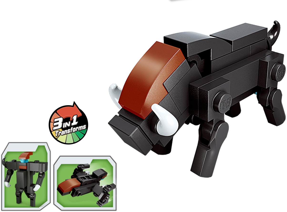 Qman Multivariant Combat Team 2103-7 Divočák 3v1