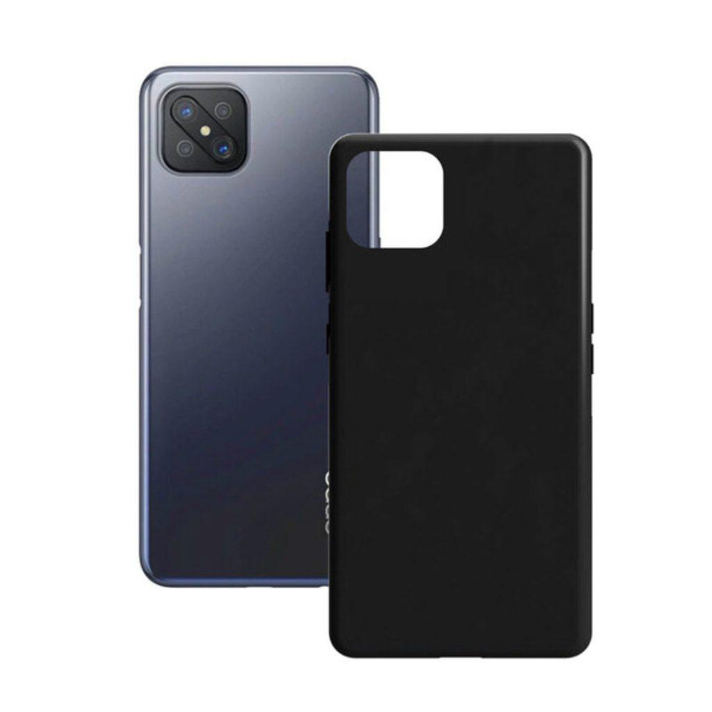 Pouzdro na mobily Oppo Reno 4Z 5G Contact Silk TPU Černý