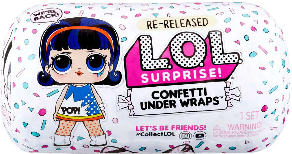 L.O.L. Surprise Panenka Confetti Under Wraps 15 překvapení s konfetami v pouzdře